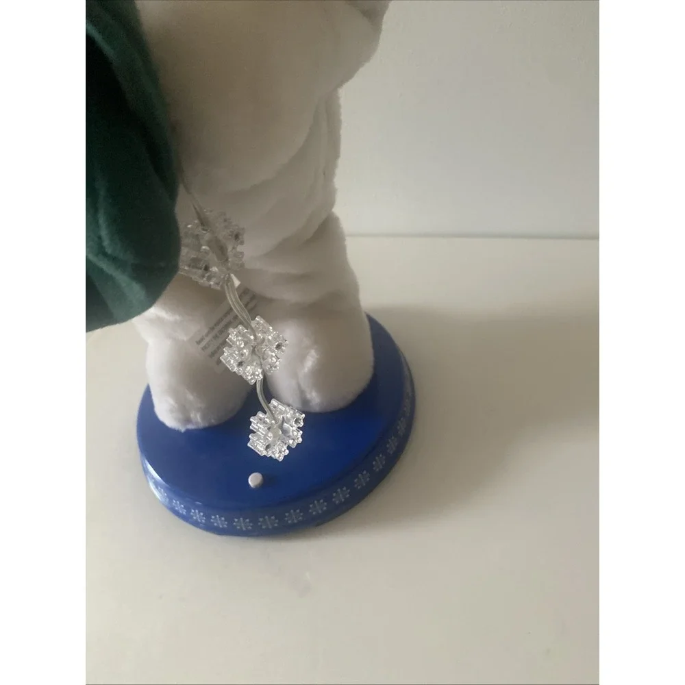 Vintage Gemmy 18'' Frosty The Snowman Animated Snowflake Sings Lights